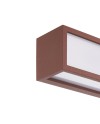 UTAH * APLIQUE EXTERIOR CORTEN IP65 - 1L*E27